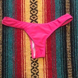 NEW Hot Pink Brazilian Bikini Bottoms